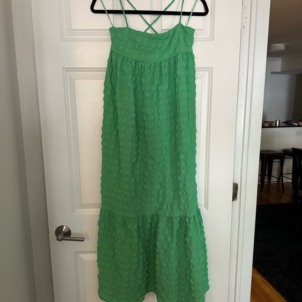 Zara Green Maxi Dress